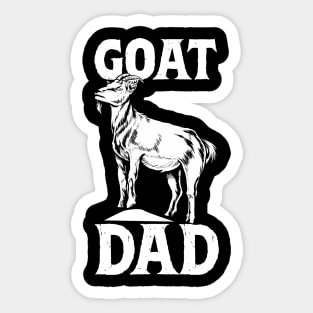 Goat lover - Goat Dad Sticker